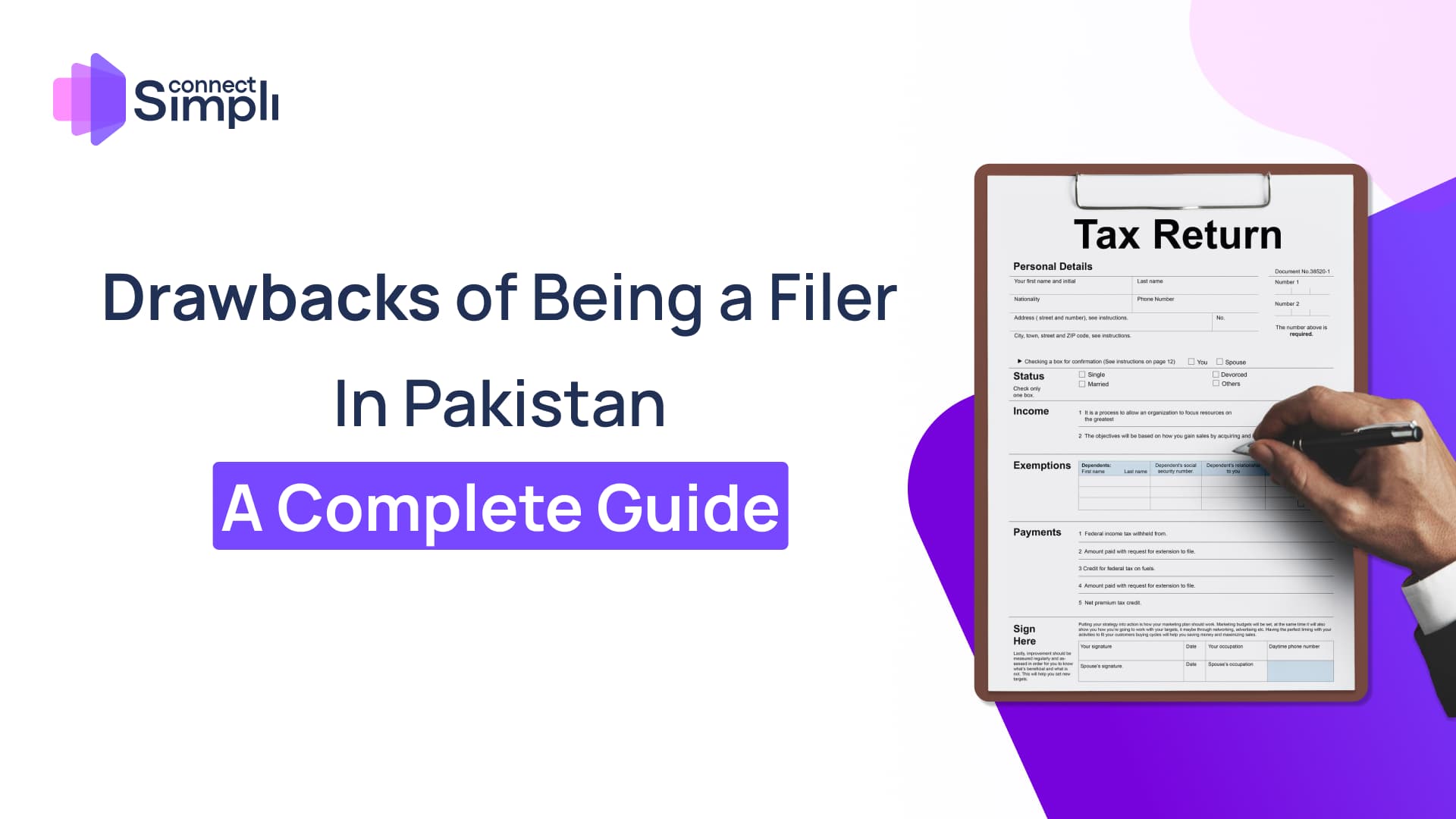 Drawbacks of Being a Filer in Pakistan _ Complete Guide