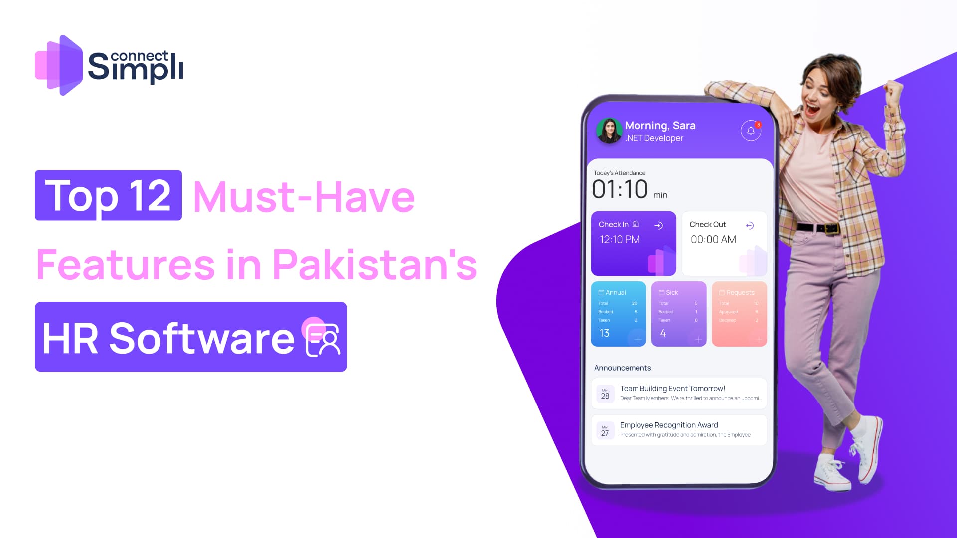 HR software on their laptops or smartphones